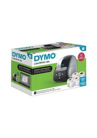 Resim Dymo Etiket Makinesi Label Wrıter 550 Promosyonlu 2147591 4 Rulo 