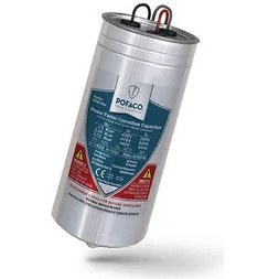 Resim Pofaco Tüp 2,5 Kvar Trifaze Kondansatör 