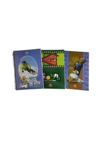 Resim 144 Sayfa Harita Metod Spiralli Karton Kapak Defter 