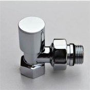 Resim Radyatör Havlupan Vanası Parlak Krom 1/2' 