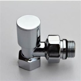 Resim Radyatör Havlupan Vanası Parlak Krom 1/2' 