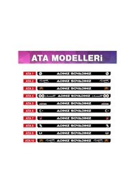 Resim 2 Adet Kişiye Özel İsimli Plakalık 