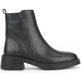 Resim Ziya, Kadın Hakiki Deri Bot 153359z622 Siyah 153359z622 000 Siyah 