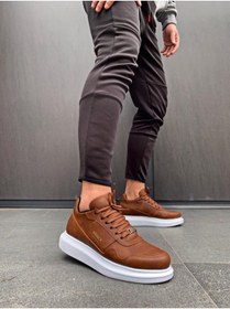 Resim Knack Yüksek Taban Günlük Ayakkabı 040 Taba 