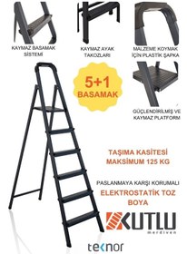 Resim Kutlu 5+1 Metal Merdiven 