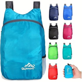 Resim 1 adet Ultra-Hafif Taşınabilir Katlanabilir Sırt Çantası - Çok Fonksiyonlu, Dayanıklı Polyester, Fermuar Kapanışı, Açık Hava Seyahatleri ve Yürüyüşler için İdeal, Çeşitli Renkler, Yürüyüş Ekipmanı|Spor Sırt Çantası|Güvenli Fermuar Kapanışı 