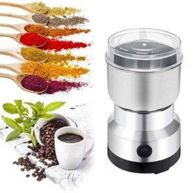 Resim Genel Markalar Premium Üretim Paslanmaz Mini Kahve Öğütücü 150 W Yüksek Güçlü Ultra İnce Kahve Öğütücü 
