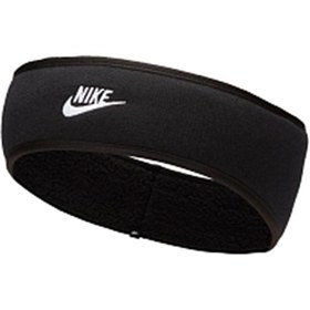 Resim Nike W Headband Club Fleece Kadın Siyah Günlük Stil Saç Bandı N.100.4360.010.OS 