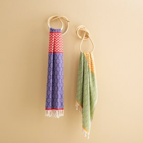 Resim Zeytin Yeşili 'Harvest' Peştemal 