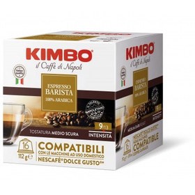Resim Kimbo Espresso Barista DG kapsülleri 16 adet. 