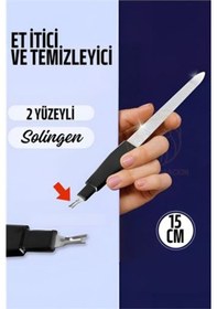 Resim Modacar Tırnak Törpüsü Et İticili Et Kesici Çelik Solingen Profesyonel 