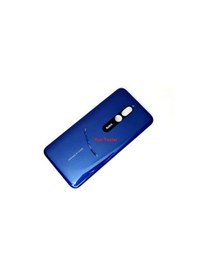 Resim Tkgz Xiaomi Redmi 8 Kasa Arka Pil Batarya Kapağı Mavi 
