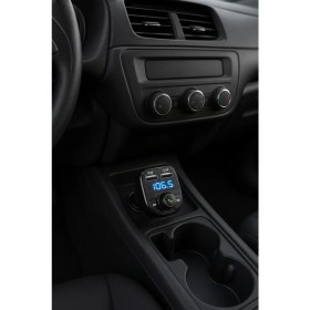 Resim Trendpix Fm Transmitter Araba Bluetooth Radyo Mp3 Çalar USB Sd Kart Çakmaklık Oto Şarj Aleti Müzik Kiti 