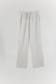 Resim Marvel Kadın Keten Pantolon - Natural / 2 (M) 