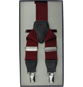 Resim Açık Bordo Pantolon Askısı - Açık Bordo / 35 