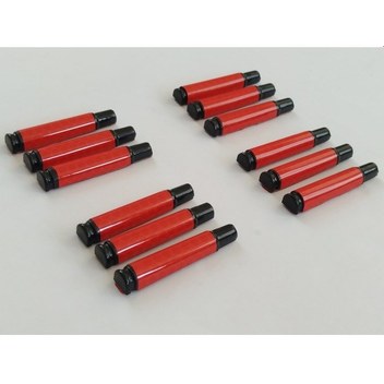 Kapı Bademi Takım Mermi Kırmızı Fosforlu 4 Kapı İçin Kapı Süsü,