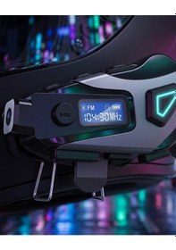 Resim Motosiklet Kask Kulaklığı Bluetooth 5.3 Kamera Fm Radyo Destekli 