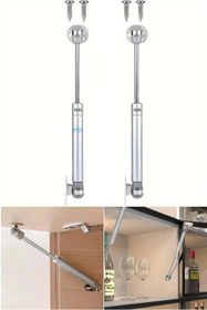 Resim BULİTRA Su Armatürleri 2 Adet Dolap Kapak Pistonu Mutfak Dolabı Kapağı Gazlı Amortisörlü Piston 100n / 25cm - Gri Renk 