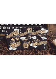 Resim King Star The Dragon Black Premium Oyun Kağıdı Limited Edition Koleksiyonluk İskambil Kartları 