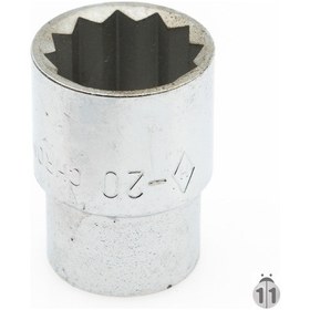 Resim 20 Mm 1/2" On İki Köşe Yıldız Köşe Lokma Anahtar Pro 