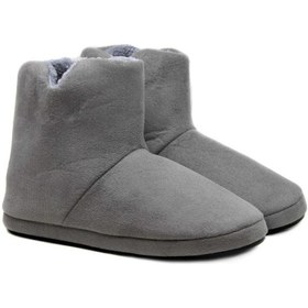 Resim Redplay Gri Erkek Ev Ayakkabısı Ev Pandufu Ev Botu Gri 