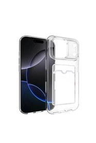 Resim artlab Art Apple İphone 17 Pro Max Kart Şeffaf Silikon - Şeffaf Lab 