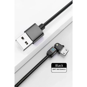 Resim Judas J4 Micro Usb 180 Derece 3A Şarj Kablosu -2mt 