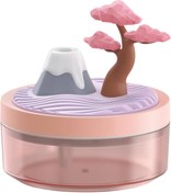 Resim Genel Markalar HankaShop Manzara Temalı Hava Nemlendirici, 320ml Su Kapasitesi, USB Girişli, Sessiz Çalışma, T 