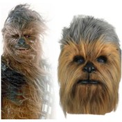 Resim Cosplay Chewbacca Maske Kafa Maskeleri Cadılar Bayramı Partisi Diğer 