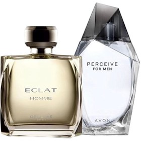Resim Oriflame Eclat Homme Edt 75 ml Perceive Edt 100 ml Erkek Parfüm Seti KFJGDF510F555 