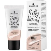 Resim Essence Pretty Natural Fondöten 040 Neutral Vanilla 30ml 