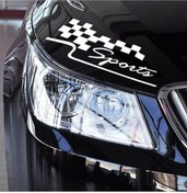 Resim Melek Pazarı 30 X 10 Cm Sports Araba Ayna Sticker 