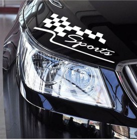 Resim Melek Pazarı 30 X 10 Cm Sports Araba Ayna Sticker 