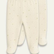 Resim Unisex Bebek İkili Tek Alt - Açık Ekru Ekru 