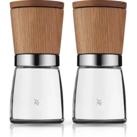 Resim WMF 2'li Ahşap Baharat Değirmeni Seti Cam Malzeme ile Ergonomik Kullanım ve Kolay Temizlenebilir 