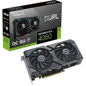 Resim Asus DUAL-RTX4060-O8G-EVO 8GB GDDR6 DLSS3 HDMI DP 128BIT 