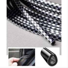 Resim Motorcu Aziz Aslan Metrelik Nikelaj Şerit Damalı (1 Rulo=15 M) 