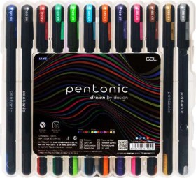 Resim Silka Pentonic Jel Kalem 12 Renk 1137 Diğer 
