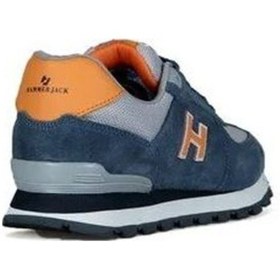 Resim Hammer Jack 102 19250-m Peru Mavi-turuncu %100 Hakiki Deri Erkek Spor Ayakkabı Çok Renkli 