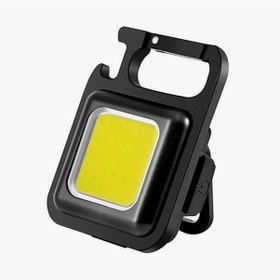 Resim Petinka El Feneri Güçlü Mıknatıslı 3 Farklı Led Modlu Mini Boy Asılabilen Led Kamp Aydınlatması Siyah 