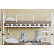 Resim ARGİMO Zambak Tam Boy Korkuluk Beyaz Ranza Yatak Bariyeri 