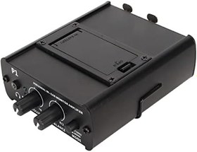 Resim Kulaklık Amplifikatör, Karıştırma Fonksiyonu 3.5mm Kulaklık Çıkışı 2CH Pasif Mikser Stereo Kulaklık Amplifikatör Temizle Profesyonel Ev için 