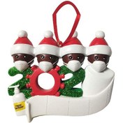 Resim Homyl 2020 Yılbaşı Ağacı Dıy 4-kişilik-siyah-aile-üyesi 