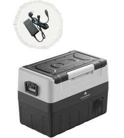 Resim Evacool EVA45ATLP 220 Adaptörlü 12/24V 45 Litre Tek Kapak Çift Ekran Kompresörlü Oto Buzdolabı 