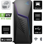 Resim Asus Rog Strıx İ7-14700F G13CHR-51440F0200-221 96GB 512GB Rtx 4060 8gb Gddr6 Windows 11 Pro 550W 80+ Psu Masaüstü Gaming Bilgisayar( Outlet) 