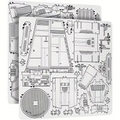Resim 3D Metal Puzzle DIY Model Uzay Gemisi Yapboz 3D Metal Montaj El Sanatları Kız Arkadaşa Düğün Hediyesi Noel Hediye Masa Süsü 