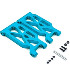 Resim Tenfowee Wltoys 104001 1/10 Off-road Araba İçin Metal Ön Swing Arm Mavi - 1858 Yerine Değiştirme Parçası Bjm045 