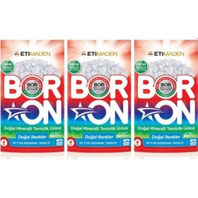 Resim Boron Doğal Mineralli Çamaşır Deterjanı Renkliler İçin 78 Yıkama 