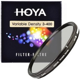 Resim Hoya 77 MM Variable Density ND3-ND400 1.5-9 Stop Ayarlanabilir ND Filtre 