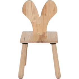 Resim Joy Kids Toy Joykidstoy Doğal Ahşap Çocuk Sandalye Fare 
